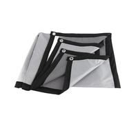 Xiuganpo Schermo per Proiettore Cinematografico Portatile, Pieghevole, Antiluce, 16:9, per Montaggio a Parete, per Home Theater, PVC Sintetico (72 pollici)