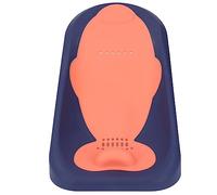 Xiuganpo Sedile di Supporto per Bagnetto Antiscivolo Pieghevole Ad Asciugatura Rapida per Lavello della Vasca Protezione della Colonna Vertebrale del Neonato Materiale in Polipropilene (blu scuro)