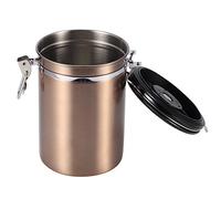 Xiuganpo Serbatoio Sigillato in Acciaio Inossidabile con Valvola Dell'aria - Apparecchio per la Conservazione degli Alimenti (1,8 l [contiene circa 750 g])