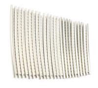 Xiuganpo Set di Cavi per Chitarra in Cupronichel Cromato da 24 Pezzi, 2,7 Mm, Suono Meraviglioso e Installazione Semplice per Lavori di Riparazione della Chitarra