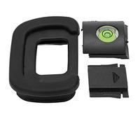 Xiuganpo Set di Coperture per Slitta Fredda per Mirino della Fotocamera per K5IIS K5II K30 K50 K5 K7 K-S1 con Livello Horizon, Materiale in Gomma Plastica