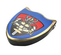 Xiuganpo Set di Scudi da Cavaliere per Bambini Taekwondo Pratica Accessori per Costumi Leggeri e Sicuri 1 X Scudo 1 X Asta (insieme blu)