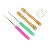 Xiuganpo Set di Strumenti per Radicare i Capelli delle Bambole, Accessori Professionali per il Riradicamento della Parrucca per Bambole Fai Te, per Laboratori di Creazione di, Leghe e Materiali