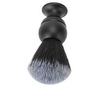Xiuganpo Setole in Nylon Morbide, Manico in Metallo, Pennello Barba | Spazzola per barba leggera, strumento di toelettatura adatto ai viaggi, per uomo e uso in salone, applicazione rapida della