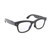 Xiuganpo Smart Ai Glasses, Multifunzionale Fotocamera da 8 MP Bluetooth Chiama Occhiali da Musica, Occhiali Traduttori di Ai Tempi, Riconoscimento degli Oggetti Fotografici, per Uomini (Luce anti