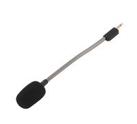 Xiuganpo Sostituzione del Microfono, Microfono da Gioco Sostitutivo in ABS Resistente e Spina Placcata in Oro Staccabile da 3,5 Mm in Schiuma per la Casa
