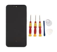 Xiuganpo Sostituzione dello Schermo del Telefono, Display Cristallino con Cornice per Strumenti per la Riparazione del Telefono A35 5G, Gruppo Digitalizzatore Display del Telefono, (BLACK)