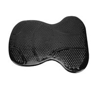 Xiuganpo Sottosella per Cavallo, Sottosella Inglese Traspirante in Silicone Antiscivolo e Ammortizzante, per Tutti Gli Usi con Design del Garrese Sagomato e Oltre 100 Fori per Il Flusso d'Aria per