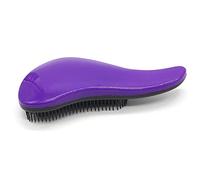 Xiuganpo Spazzola Esfoliante per Cuoio Capelluto Denti Morbidi Arrotondati per Massaggio e Crescita dei Capelli per Tutti i di Capelli Viola 18,5x8,5 Cm