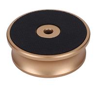 Xiuganpo Stabilizzatore di Peso per Giradischi, Elegante Morsetto in Alluminio Migliore qualità del suono. Giradischi in Vinile (GOLD)