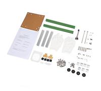 Xiuganpo Staffa per Custodia Aperta per Computer ITX Flusso D'aria Migliorato Struttura Semplice Un Grande Progetto Fai-da-te Telaio Nudo Fai-da-te in Lega di Alluminio per Scheda Madre ITX,