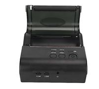 Xiuganpo Stampante Termica Bluetooth, Precisione 203 DPI, velocità di Stampa 90 Mm/s con Batteria Ricaricabile da 2000 MAh per IOS OS X (Spina europea)