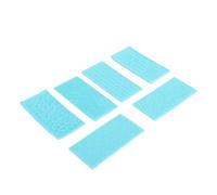 Xiuganpo Stampi per Modelli di Torta Stampi in Plastica Dura con Texture Creativa per Strumenti di Decorazione di Pasta di Zucchero, per Feste di Compleanno di Matrimoni, 6 per Goffratura di Fondente