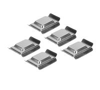 Xiuganpo Stampo Base per Cassetta per Inclusione di Campioni in Acciaio Inossidabile, Comodo e Pratico per la Conservazione dei Tessuti da Laboratorio, 5 Pezzi 27x22 Mm