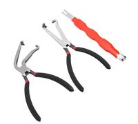 Xiuganpo Strumento di Taglio del Connettore Elettrico, Sforzo della Testa Diritta e di 60 Gradi per Salvare la Cella di Separazione Elettrica 3 -stc per la Manutenzione del Veicolo (Rosso)