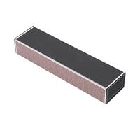 Xiuganpo Strumento Levigatore per Chitarra Elettrica, Blocco Livellatore Levigante Autoadesivo per Lucidatura Tasti, Accessorio Ideale per Chitarristi/bassisti, Costruzione Robusta