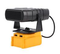 Xiuganpo Stufetta per Interni, Stufetta Elettrica Portatile con Riscaldamento Rapido a 2 Livelli, 2 Uscite USB Scalda Scrivania Silenzioso a Temperatura Costante Intelligente