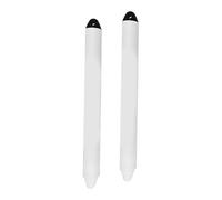 Xiuganpo Stylus Pen, ABS Carino e Silicone Morbido Prevenire l'usura Touch Screen Stylus Kid Friendly 2Pcs per Scarabocchiare (WHITE)