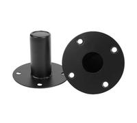 Xiuganpo Supporto per Altoparlante Cappello Superiore, Dimensioni Precise 107x107x83mm Supporto Stabile per Altoparlante per Montaggio su Asta con Confezione da 2 per Configurazione PA DJ