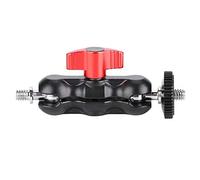 Xiuganpo Supporto per Braccio Magico con Testa a Sfera Multifunzione, Adattatore per Fotocamera in Lega Resistente, Supporto con Rotazione di 360 Gradi con Filettatura da 1/4 di Pollice, Ideale per