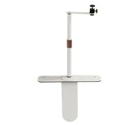 Xiuganpo Supporto per Proiettore Portatile per Divano da Comodino con Regolazione Dell'angolo Multifunzionale per Riunioni di Lavoro, Viaggi All'aperto (WHITE)