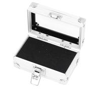 Xiuganpo Supporto per Punte Trapano per Unghie Soluzione di Archiviazione Efficiente Custodia Multiforo per gli Appassionati di Unghie Materiale Durevole (SILVER)