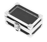 Xiuganpo Supporto per Punte Trapano per Unghie Soluzione di Archiviazione Efficiente Custodia Multiforo per gli Appassionati di Unghie Materiale Durevole (BLACK)