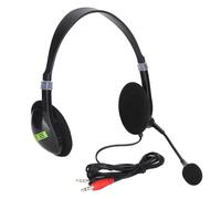 Xiuganpo SY440MV Cuffie Cablate Comode Cuffie Over-ear con Microfono a Cancellazione di Rumore per il Servizio Clienti Connessione USB da 3,5 Mm (Modello da 3,5 mm)