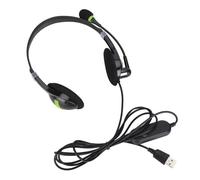 Xiuganpo SY440MV Cuffie Cablate Comode Cuffie Over-ear con Microfono a Cancellazione di Rumore per il Servizio Clienti Connessione USB da 3,5 Mm (Tipo USB)