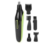 Xiuganpo Tagliapeli per Naso, 5 in 1 Multifunzione USB Ricaricabile 600mAh Tagliacapelli per Orecchie e Sopracciglia Tagliacapelli Elettrico Ricaricabile con Design Compatto Viaggio per Uomini e