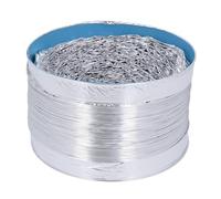 Xiuganpo Tambuco di Sfiato dell'essiccatore, Robusto Rumore di Costruzione Che Riduce il Design a Spirale di Ventilazione HVAC Tambuco di Ventilazione Facile Perdite Applicazione Versatile