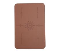 Xiuganpo Tappetino per Macchina da Cucire, Tappetino per Mormoramento da Cucire Prevenire il Ridotto Riduci Movimenti in Gomma PU Eliminare il Rumore per la Macchina da (Marrone dorato)