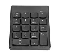 Xiuganpo Tastierino Numerico Wireless da 2,4 GHz Tastiera Mini USB a 18 Tasti per PC Portatile, Trasmissione del Segnale Stabile e Veloce Design Ergonomico per Utenti Mancini, Contabilità