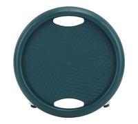 Xiuganpo Tavola da per Esercizi Addominali con 4 Rulli per il Rafforzamento del a Casa, Materiale PP Ecologico, Portata 150 Kg (GREEN)
