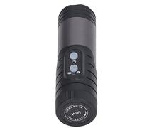 Xiuganpo Telecamera per Casco da Bici 4K, Action Camera WiFi Grandangolare da 120 Gradi con Visione Notturna Anti-vibrazione Elettronica IPX6 Impermeabile, per Andare in Bicicletta Viaggi (grigio