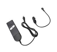 Xiuganpo Telecomando Universale per Poltrona Elevabile, 4 Pin 2 Pulsanti Motore Stabile Telecomando Universale per Poltrona Elevabile, per Reclinabile Elettrica con Comoda Impugnatura per Conferenze