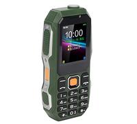 Xiuganpo Telefono Cellulare di Base per Anziani Mini Telefono Cellulare a Tre Prove con Grande Clacson, Adatto per Chiamate Familiari e Avventure all'Aria Aperta (Green)