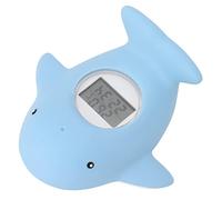 Xiuganpo Termometro per Acqua Multifunzionale per Vasca da Bagno per Bambini, Forma di Animale Digitale di Sicurezza per la Partecipazione Al Bagnetto, Componenti Elettronici in Plastica