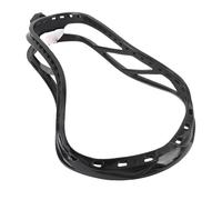 Xiuganpo Testa di Lacrosse, Testa di Lacrosse Untrung, Testa di Lacrosse Ad Alta Resistenza Sostituzione per L'allenamento Sportivo della Competizione, Una Facile Manipolazione delle Palle, (Black)