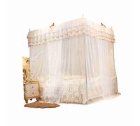 Xiuganpo Tetto a Letto, Robusto e Durevole Apertura a Tre Aperture per le Zanzare per la Camera da Letto Femminile per Casa (180 * 200 * 200)