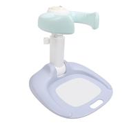 Xiuganpo Torre da Bagno Baby Hug Base Regolabile Antiscivolo Supporto per Doccia per Bambini in Piedi Materiale Morbido per un Bagnetto Confortevole per Genitori Impegnati 2 Componenti (GREEN)
