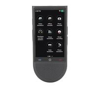 Xiuganpo Traduttore Vocale Intelligente con Padronanza Multilingue Traduttore Linguistico Portatile Touchscreen da 4 Pollici per la Comunicazione Globale, Lega di Alluminio