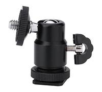 Xiuganpo Treppiede per Fotocamera Mini Testa a Sfera Leggero e Resistente per Fotocamera Digitale, Treppiede o Supporto - Metallo/plastica - Vite da 1/4" Accessori per Fotografare