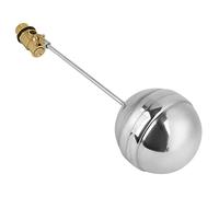 Xiuganpo Valvola a Sfera Galleggiante con Filettatura Maschio in Ottone per il Controllo del Flusso della Tubazione, Sfera Galleggiante in Acciaio Inossidabile per Resistenza Alla Corrosione e