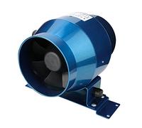 Xiuganpo Ventilatore Condotto 4 Pollici AC220V, con Regolatore di velocità Regolabile e Motore Ad Alte Prestazioni, Ventilatore Condotto Ad Alta Efficienza con Aspirazione 160 CFM