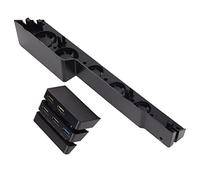 Xiuganpo Ventola di Raffreddamento per Giochi Pro 5 Ventole Dispositivo di Raffreddamento USB Automatico per Console Esterna con HUB Rapida Dissipazione del Calore Materiale ABS per Giocatori