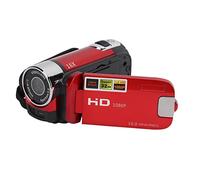Xiuganpo Videocamera 4K, Videoregistratore digitale Full HD 4K 48MP 270° di rotazione con schermo TFT a colori da 2,7 pollici, interfaccia a vite, videocamera con zoom LCD 16X digitale