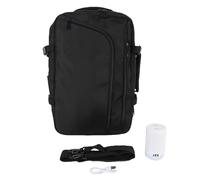 Xiuganpo Zaino da Viaggio per Aspirapolvere da 35 Litri con Pompa e Scompartimento per Laptop Dedicato, Zaino a Pioggia in Tessuto Oxford per attività di Viaggio, Zaini Casuali per