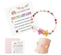 XiuGlimpse Set di braccialetti per la scuola per ragazze 2025,2 bracciali eleganti, Kleine, Plastica, Nessuna pietra preziosa