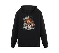 xiugoulovestory Ice Spice Unisex Sweatershirt Hoody, Gift for Fan Sweatershirt Hoody Black XL